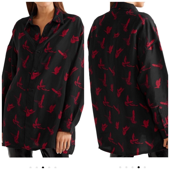 AMIRI Dove Oversized Shirt size M - Picture 2 of 6